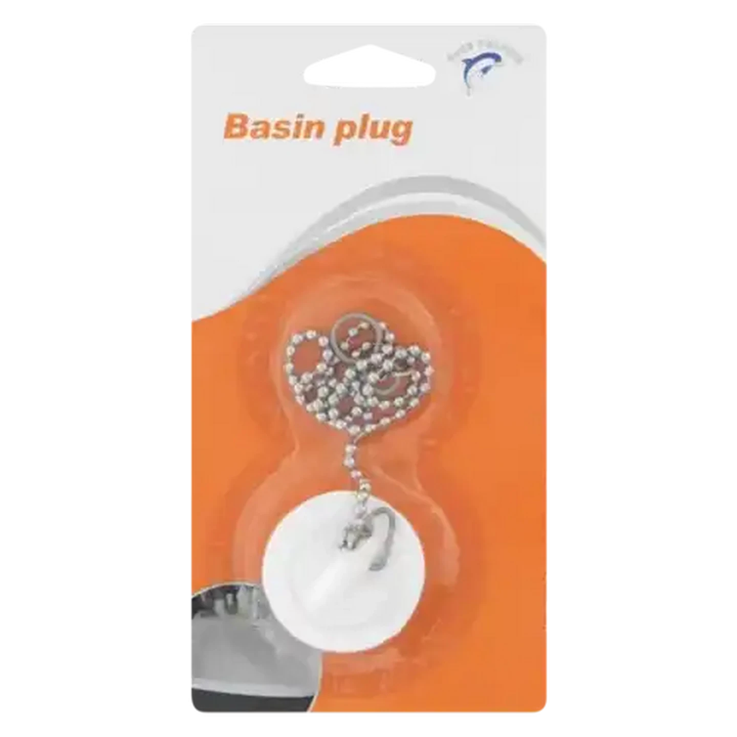 Image of Blue Dolphin White Basin Plug