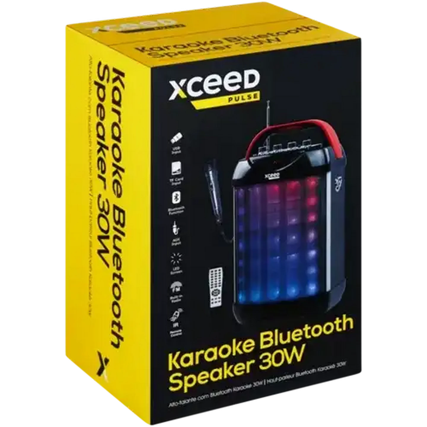 Image of Xceed Pulse Bluetooth Karaoke Speaker 30W