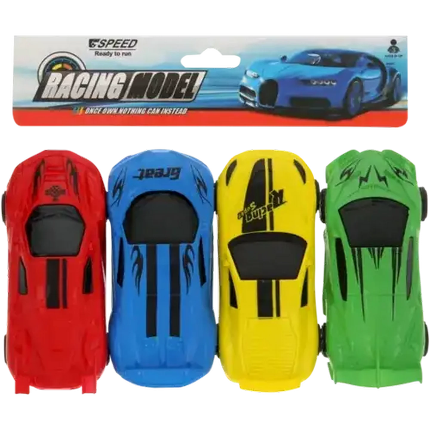 Checkers Sixty60 | Multi-Coloured Assorted Racing Model Car Set 4