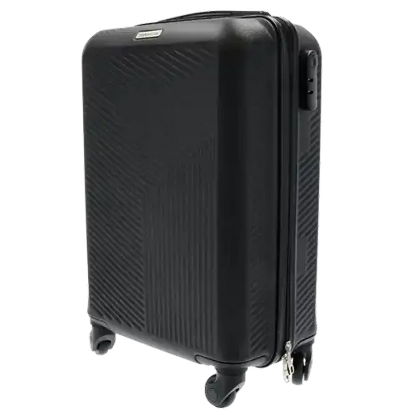 Image of Yves Saint Claire Black Deluxe Cabin Trolley Case 55cm