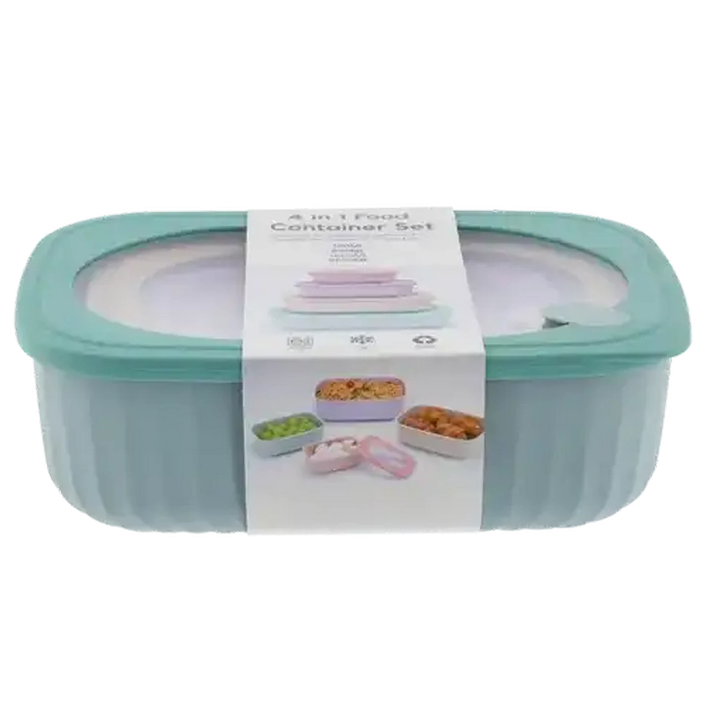 Checkers Sixty60 | Gelin Plastic Salad Container Rectangular Set 4