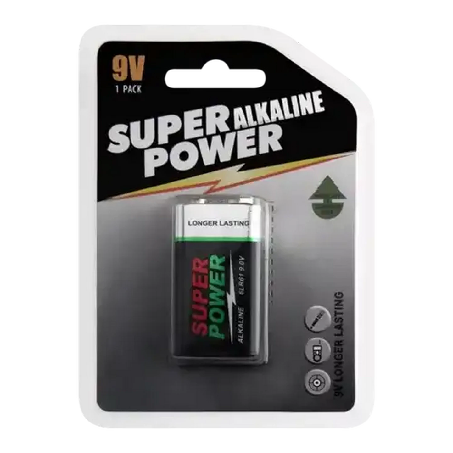 Image of Super Power Alkaline Battery 9V