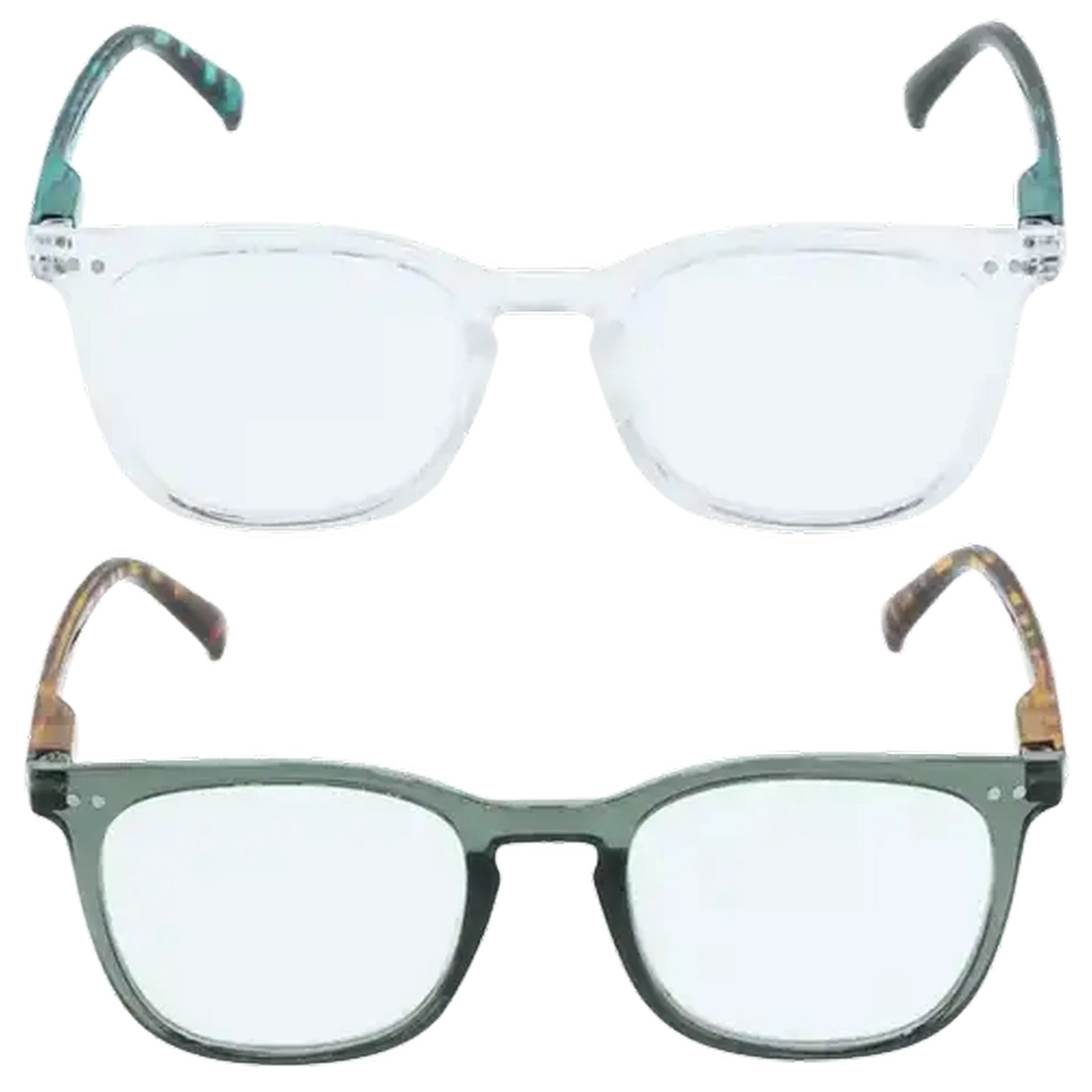 Image of LENZO Designer Eyes +1.0 Round Candy Frame Reading Glasses (Colour May Vary)​