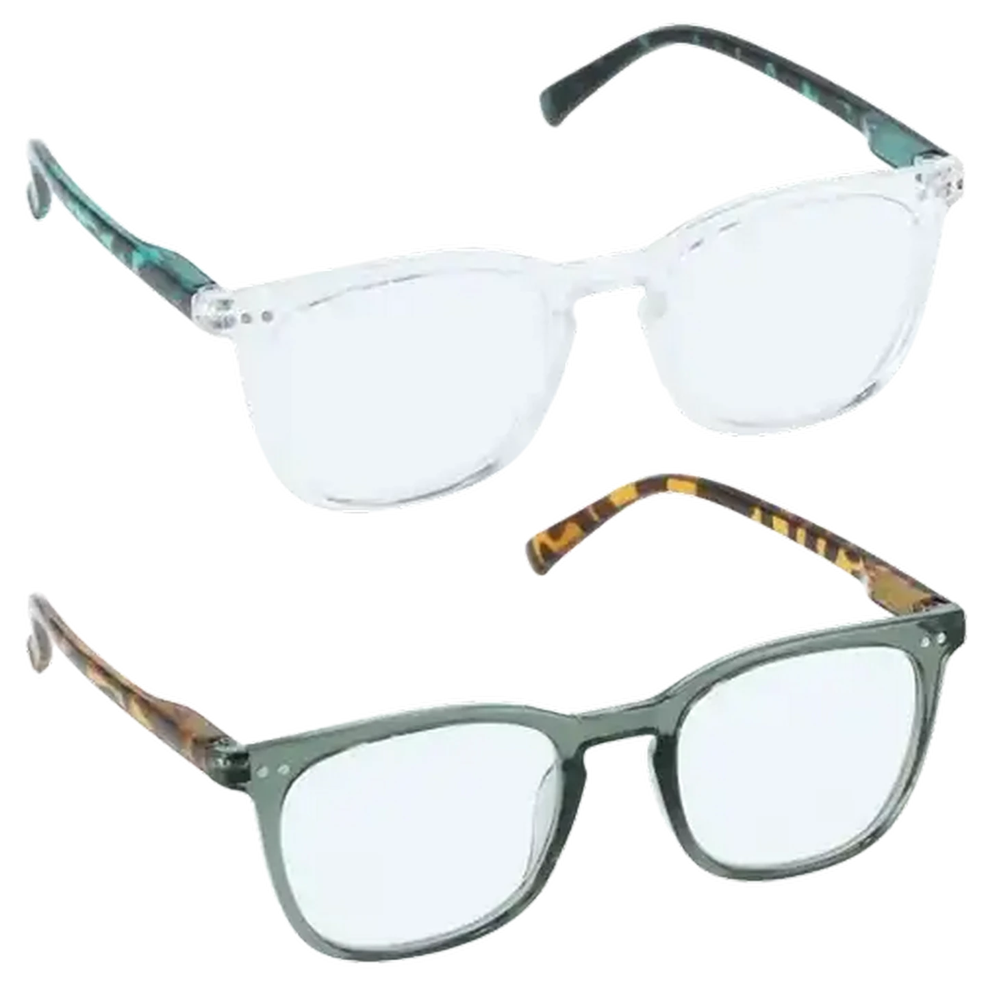 Image of LENZO Designer Eyes +1.0 Round Candy Frame Reading Glasses (Colour May Vary)​