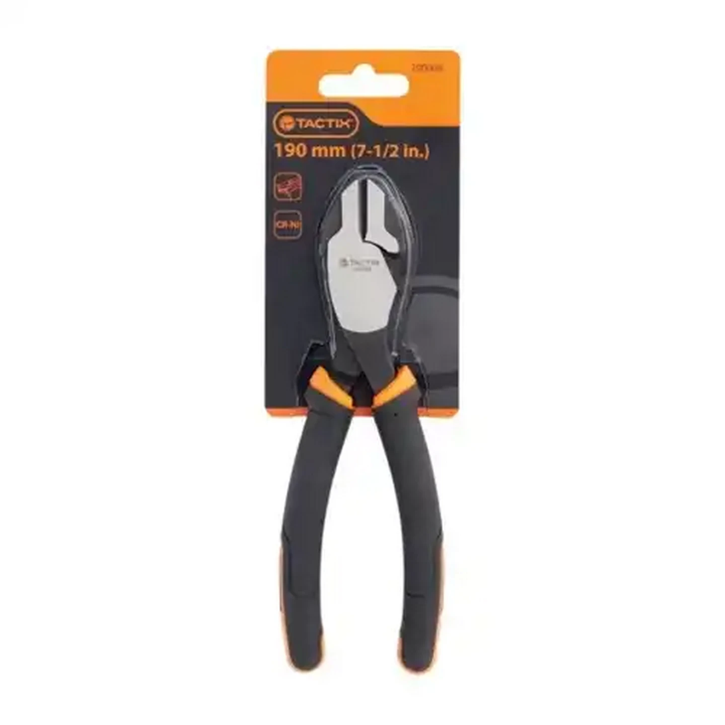 Checkers Sixty60 | Tactix Black Heavy Duty Diagonal Pliers 190mm