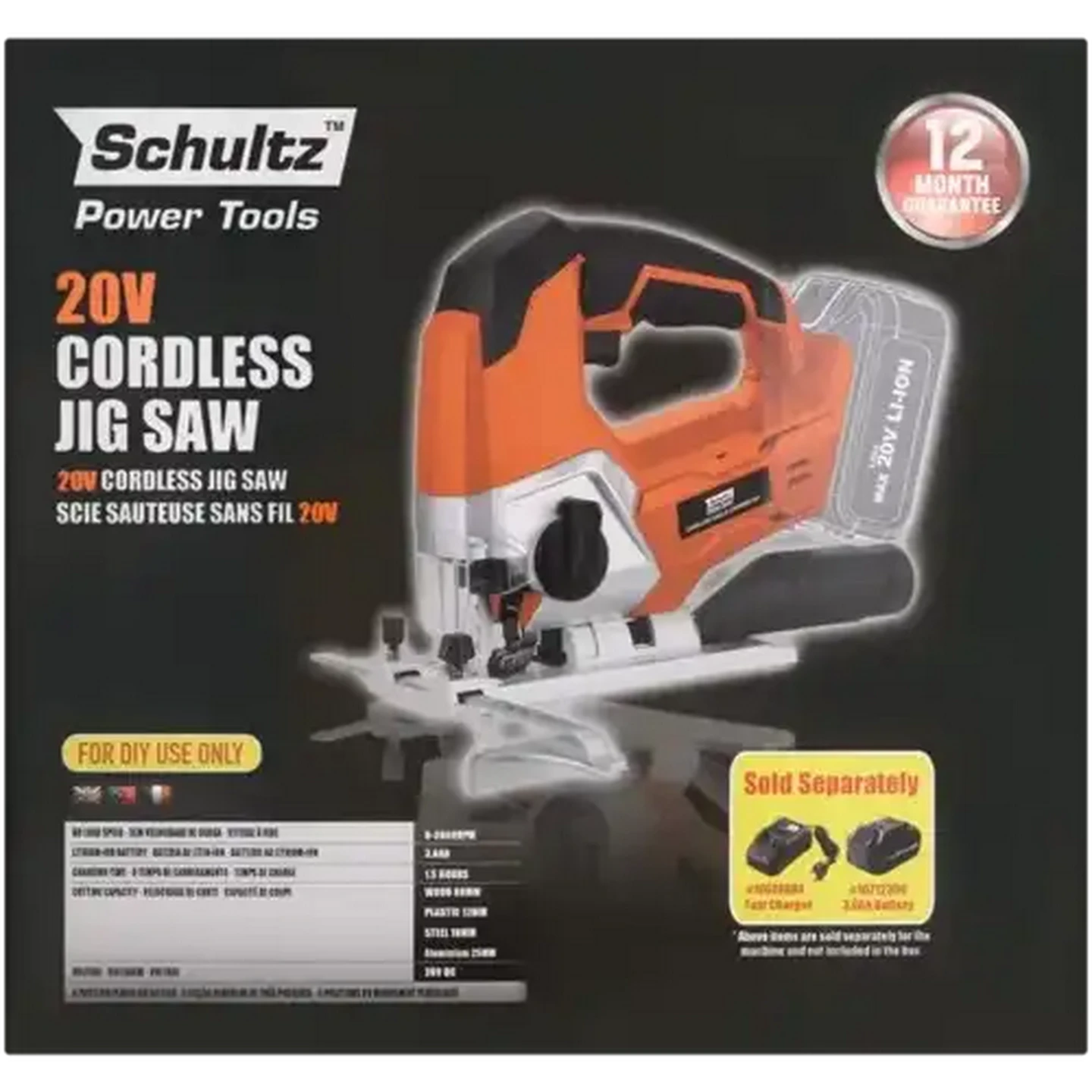Checkers Sixty60 | Schultz Power Tools Cordless Jigsaw 20V