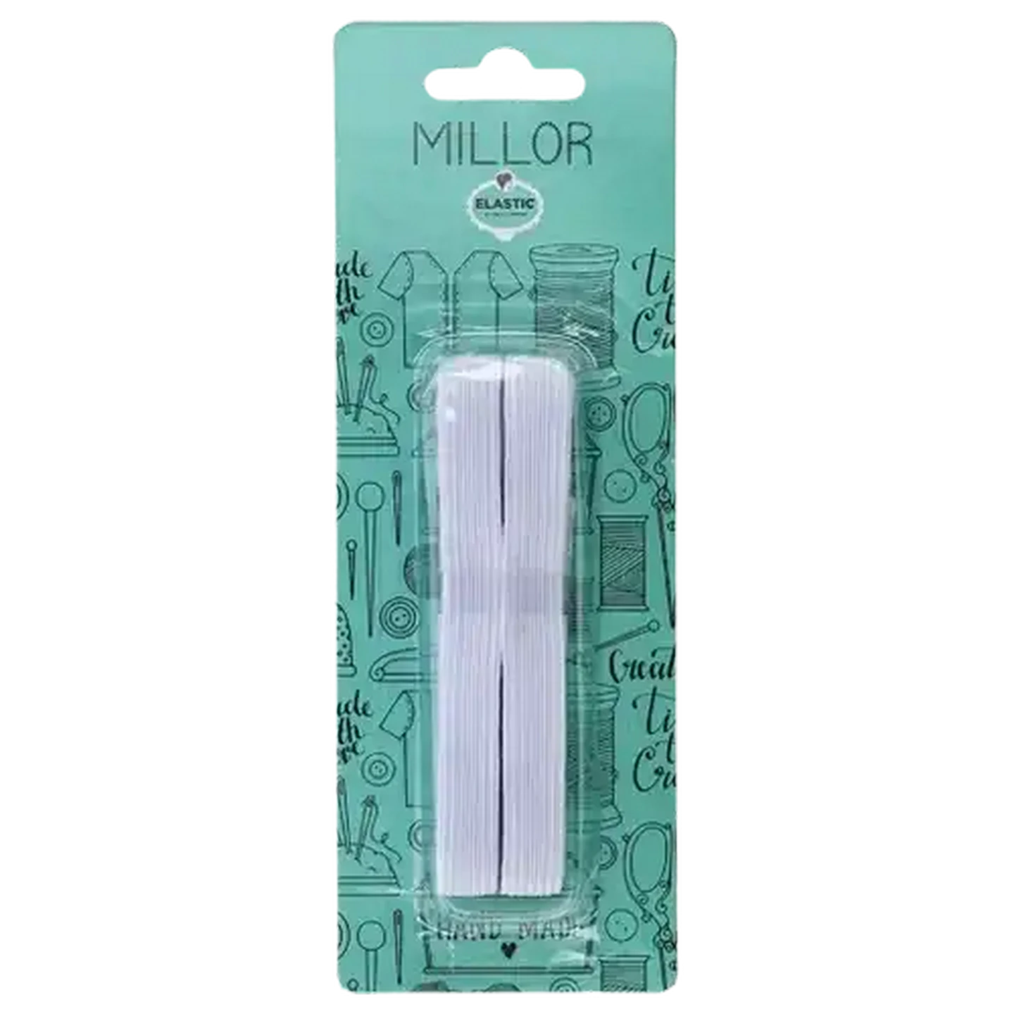 Image of Millor White Needlework Elastic 13mm x 3m