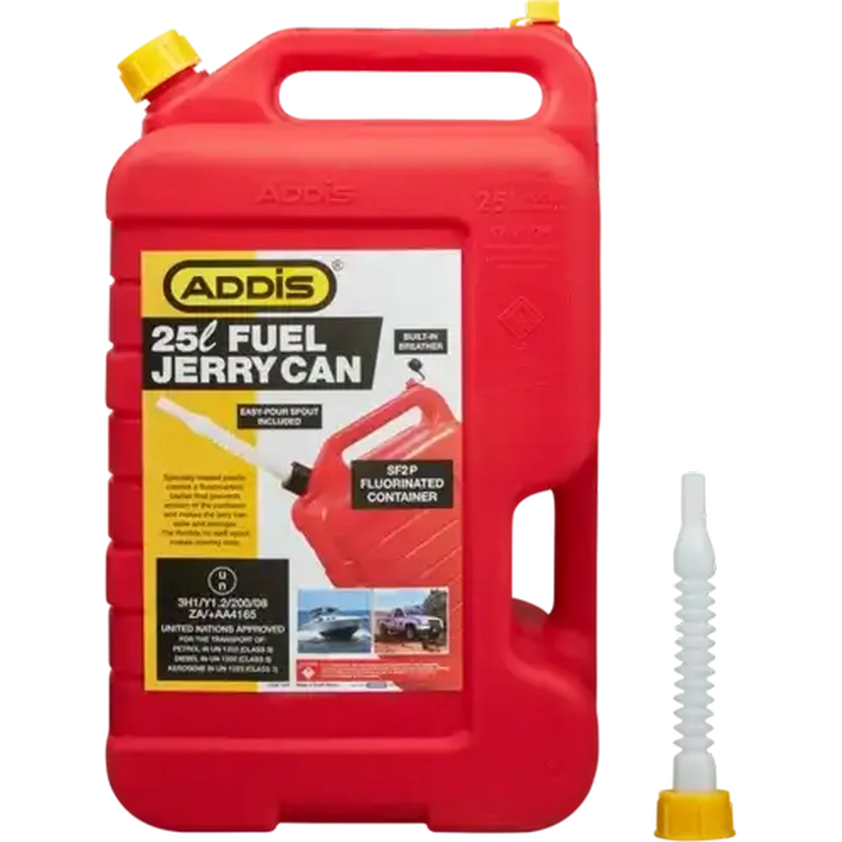 yukitty Checkers Sixty60 | ADDIS Yellow Diesel Jerry Can 25L