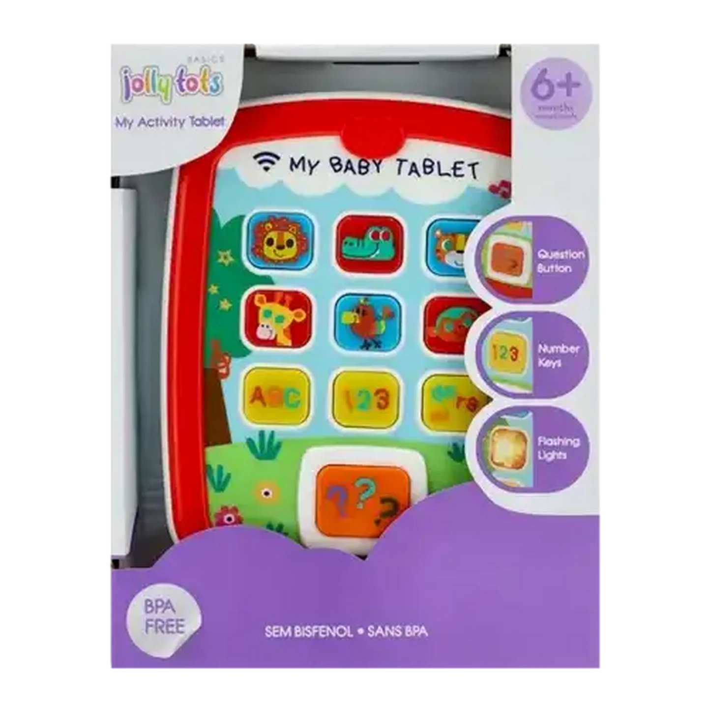 Image of Jolly Tots My Activity Tablet 6 Months+