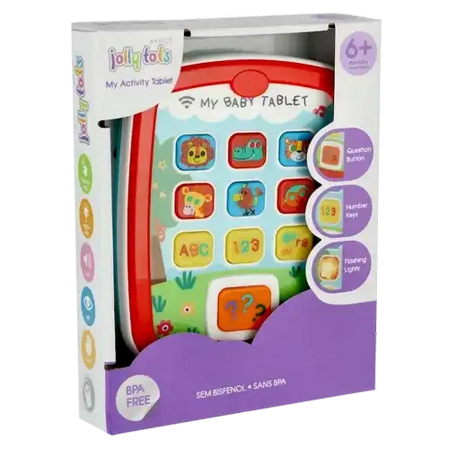 Image of Jolly Tots My Activity Tablet 6 Months+