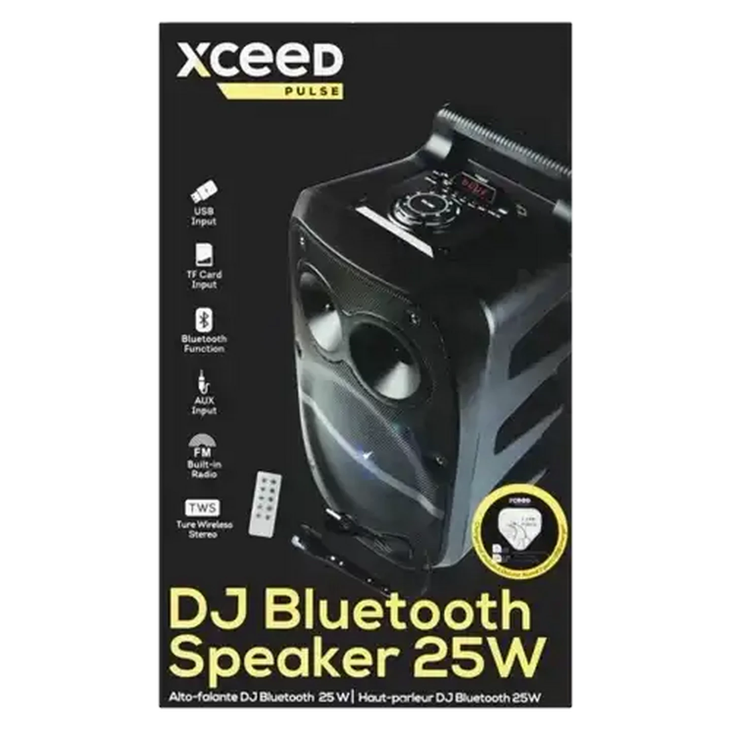 Image of Xceed Pulse DJ Bluetooth Speaker 25W
