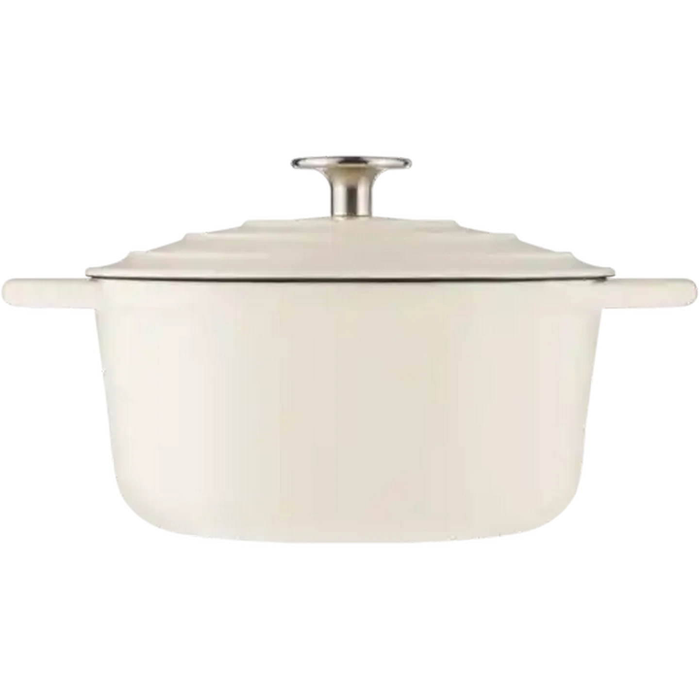 Checkers Sixty60 | Royal White Oval Cast Iron Casserole 2 Piece