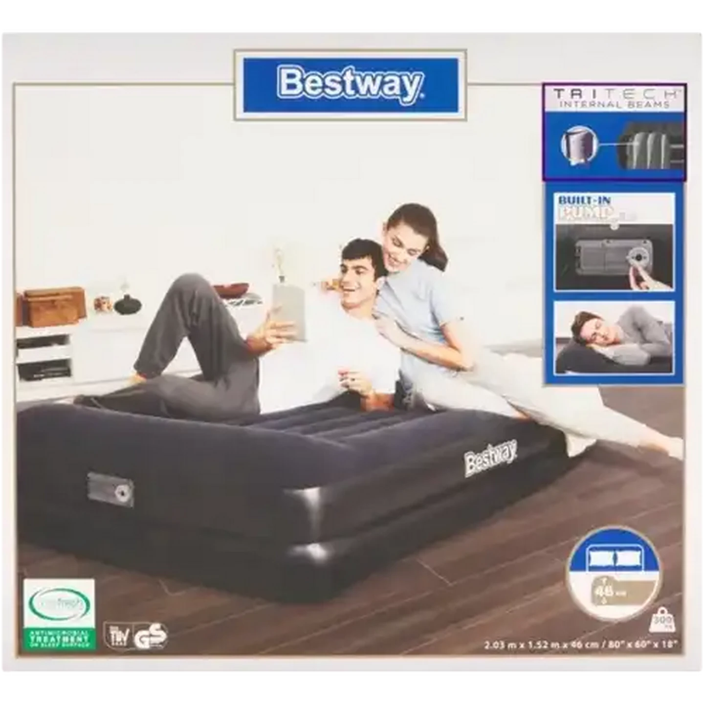 Image of Bestway Tritech Queen Inflatable Air Mattress
