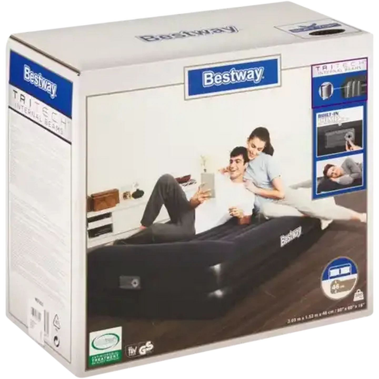 Image of Bestway Tritech Queen Inflatable Air Mattress