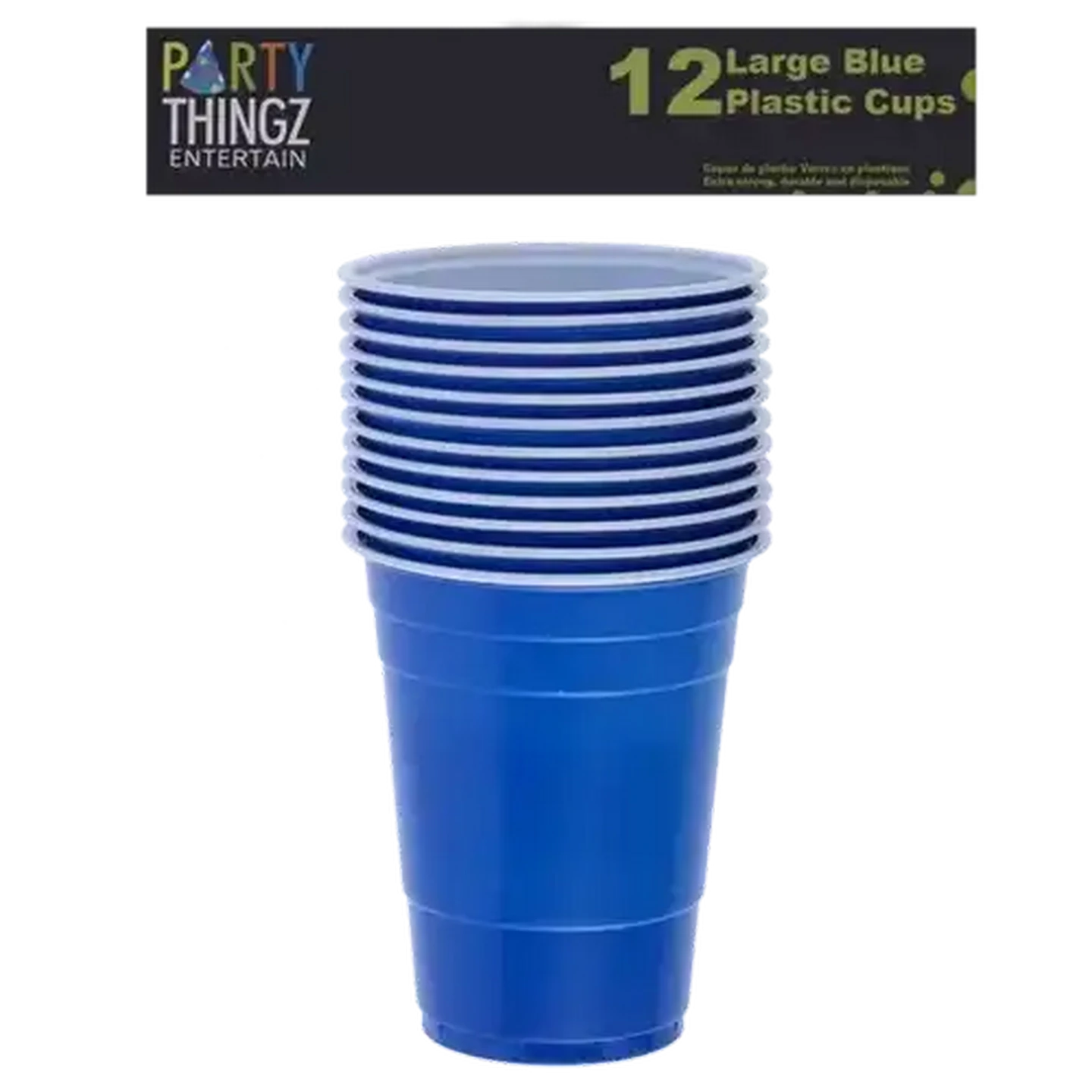 Checkers Sixty60 | Party Thingz Large Blue Party Cups 450ml 12 Piece