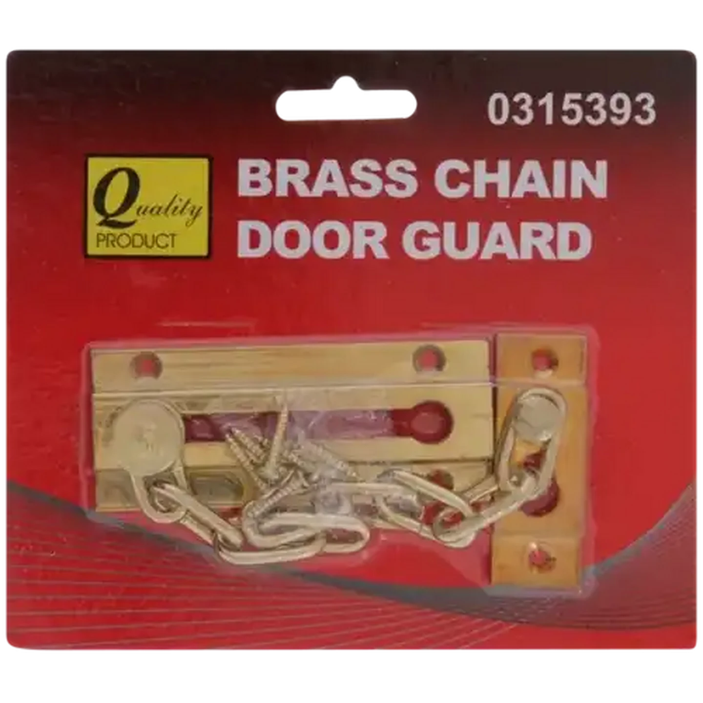 Image of Quality Brass Chain Door Guard