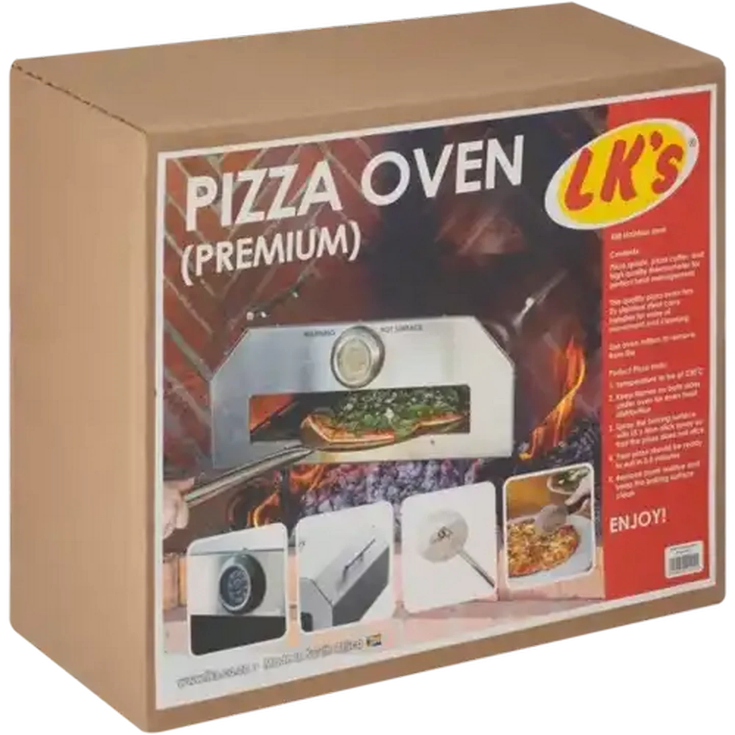 Checkers Sixty60 | LK's 430 Stainless Steel Premium Pizza Oven 455