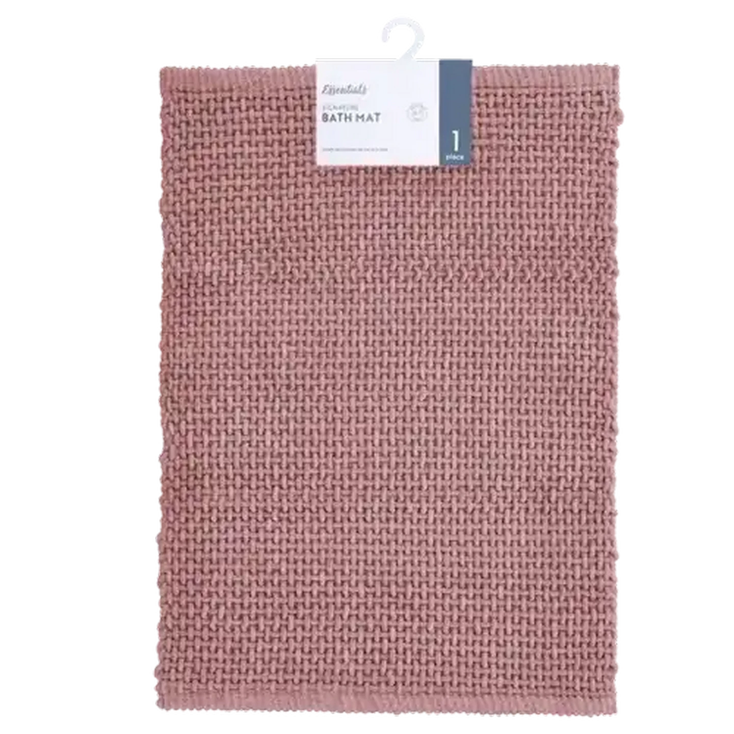 Image of Essentials Mauve Bath Mat 50 x 70cm