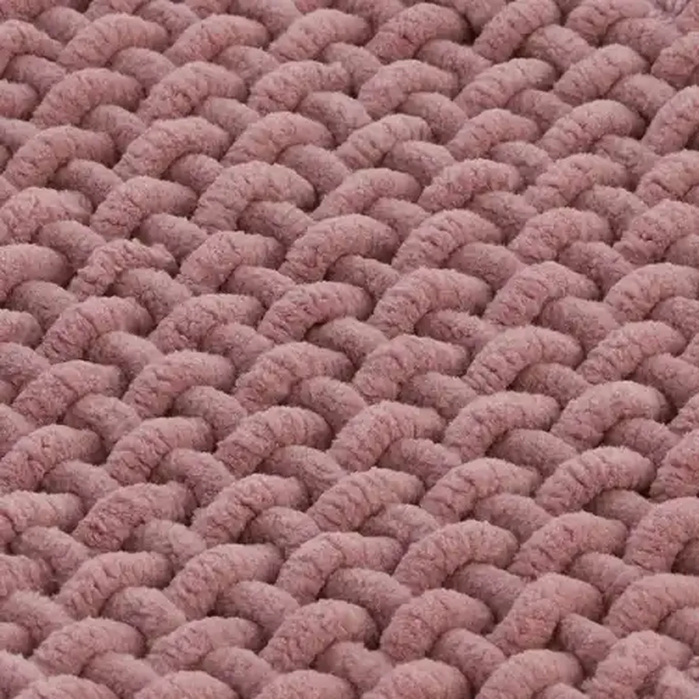 Image of Essentials Mauve Bath Mat 50 x 70cm