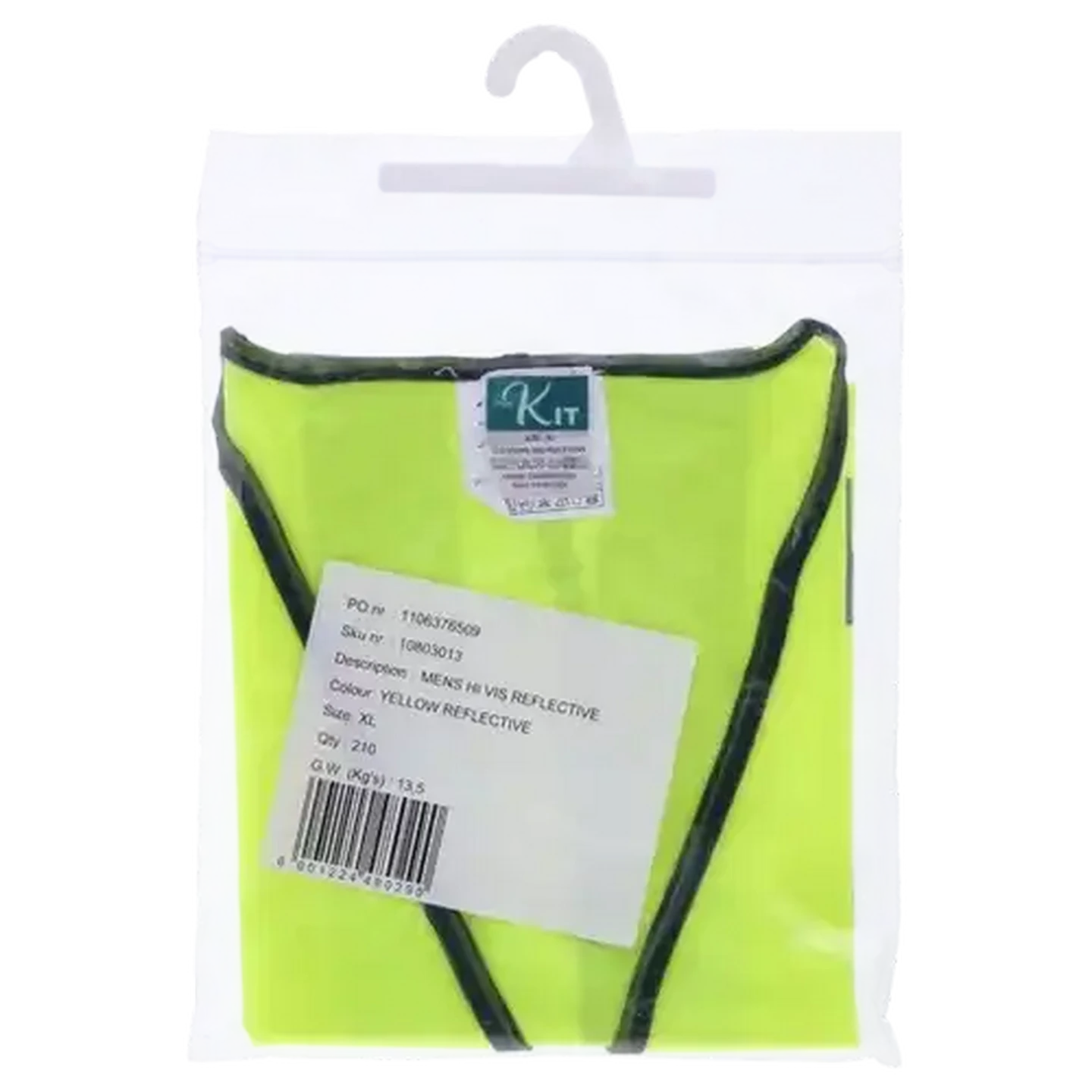 Image of The Kit Men's Hi-Vis Reflective Vest XL