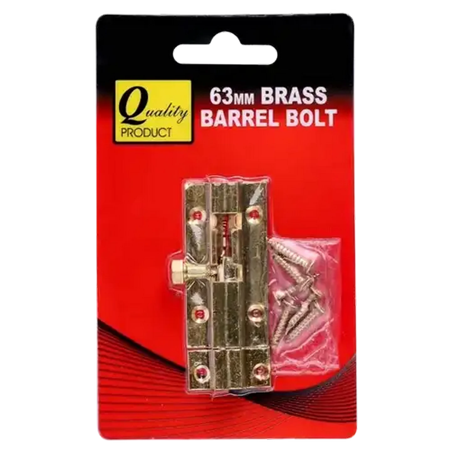 Image of Quality Brass Barrel Bolt 63mm