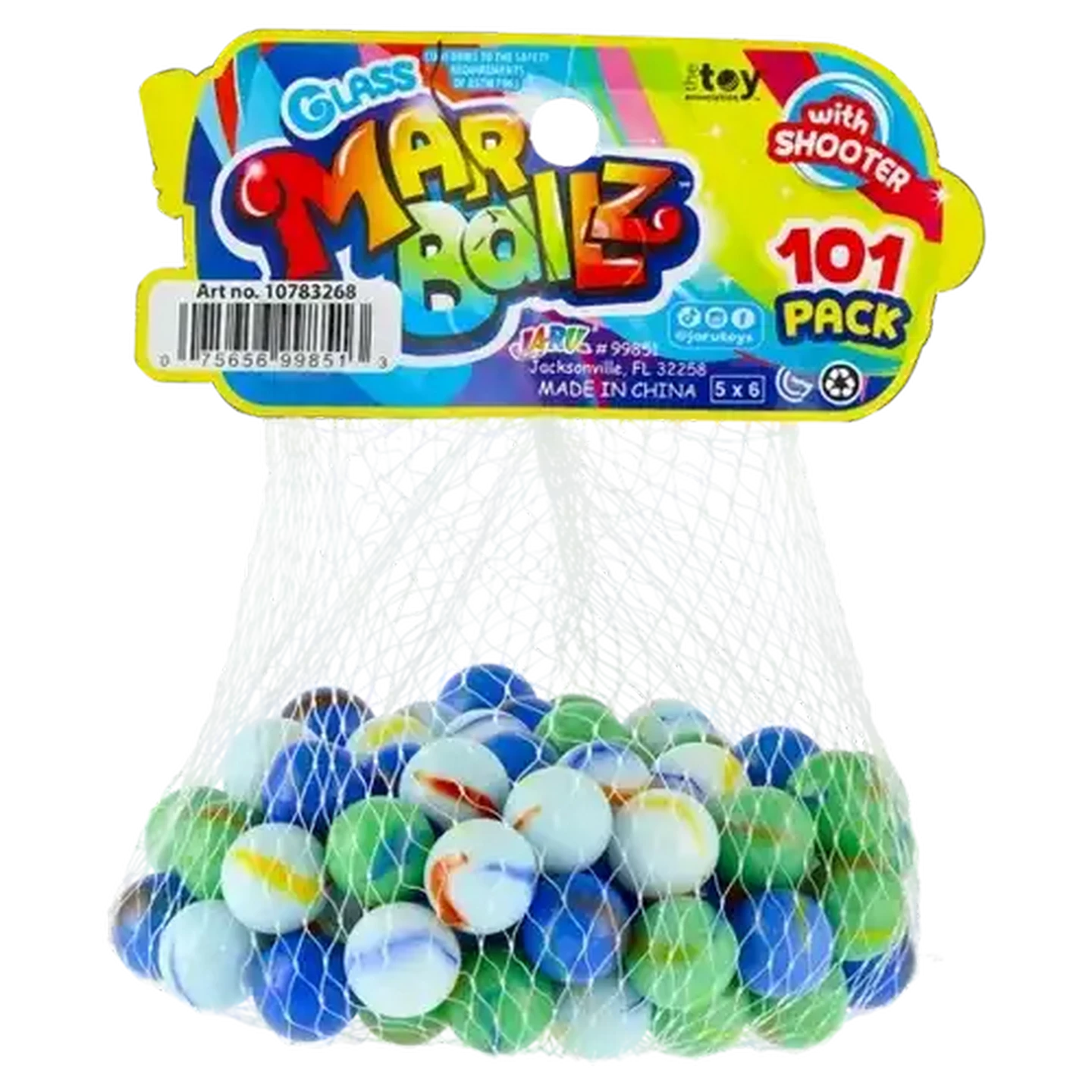 Image of Marballz Glass Marbles 101-Pack