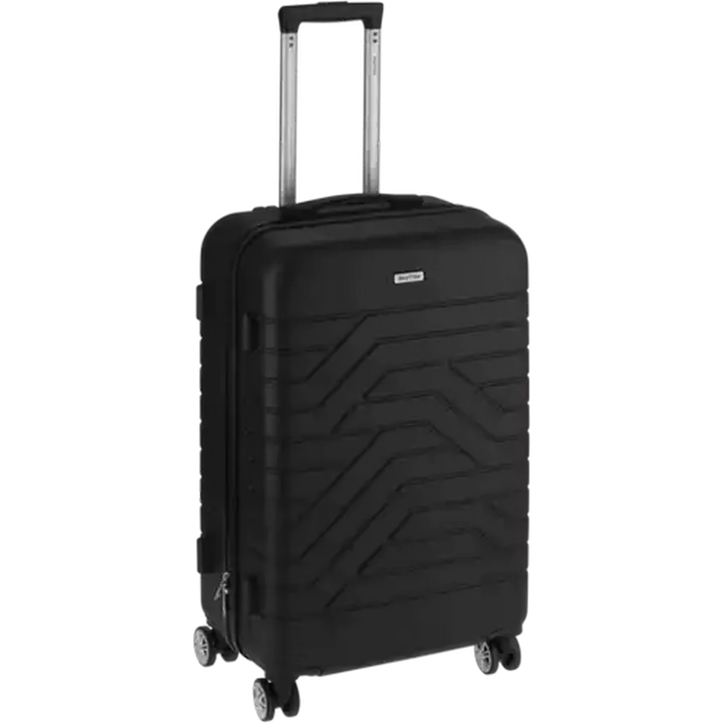 Image of Skyflite Black Trolley Suitcase 70cm
