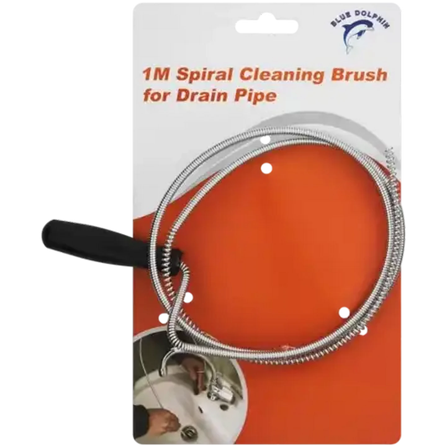 ちゃきぞう Checkers Sixty60 | Blue Dolphin Spiral Cleaning Brush