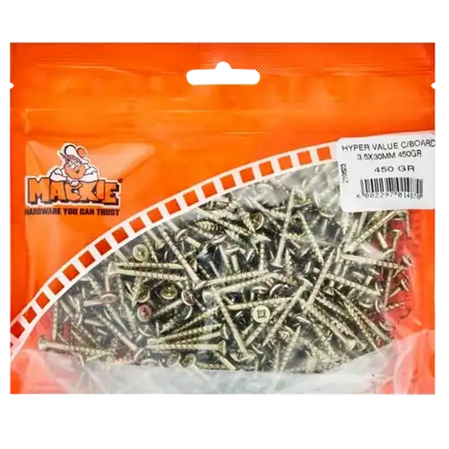Image of Mackie Chipboard Screw Bulk Value 3.5 x 30mm 30 Piece