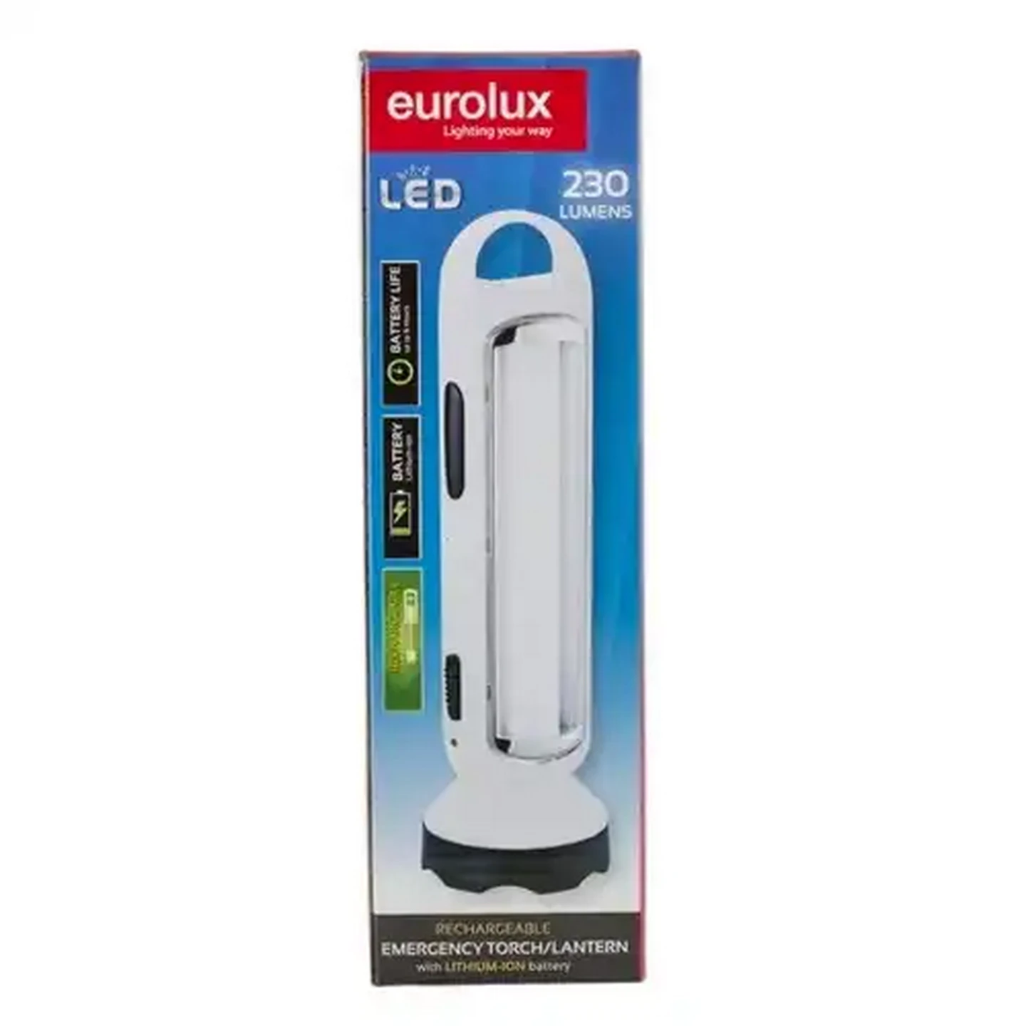 Image of Eurolux FS275 White Rechargeable LED Emergency Light 3W