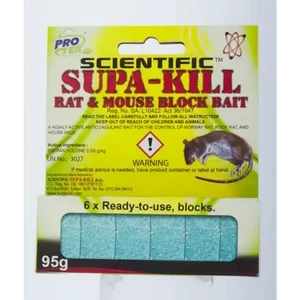 Checkers Sixty60 | Scientific SUPA-KILL Rat & Mouse Block Bait 6-Pack