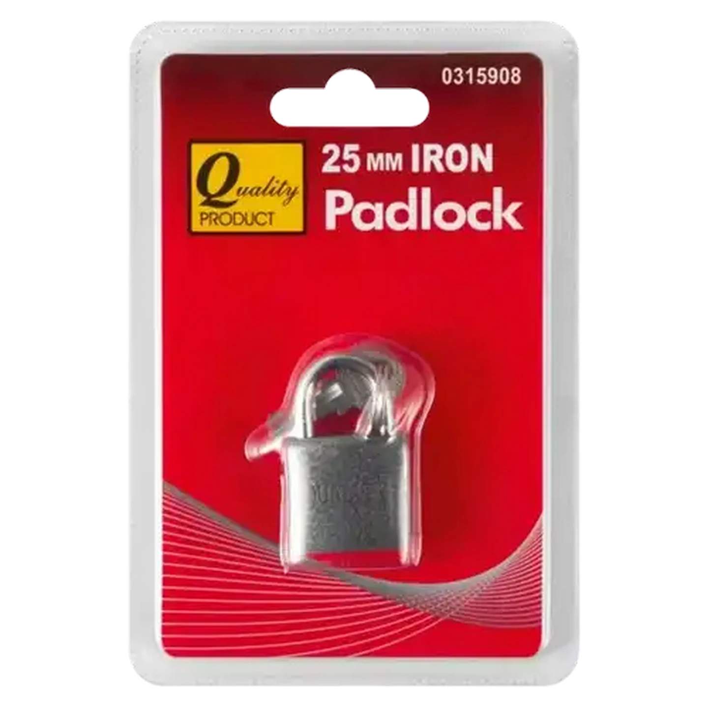 Image of Quality Iron Padlock 25mm