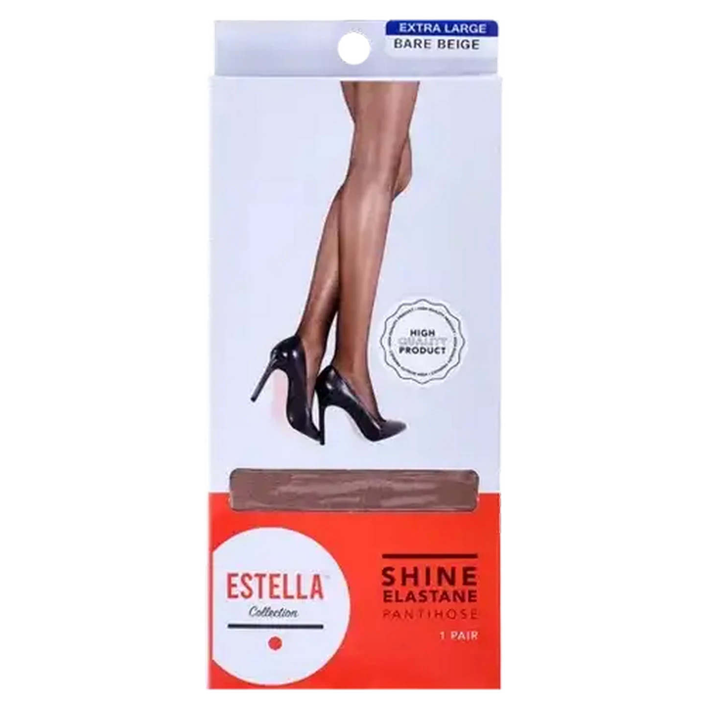 Image of Estella Bare Beige Extra Large Shine Pantihose