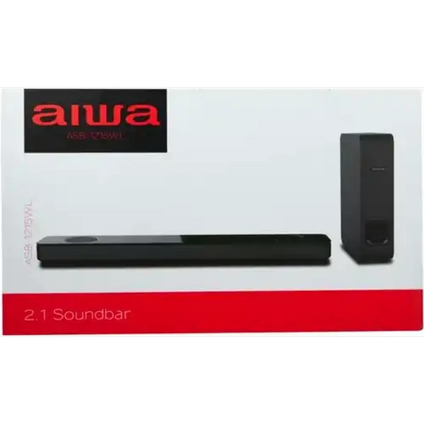 Image of AIWA ASB-1215WL 2.1 Channel Subwoofer & Sound Bar