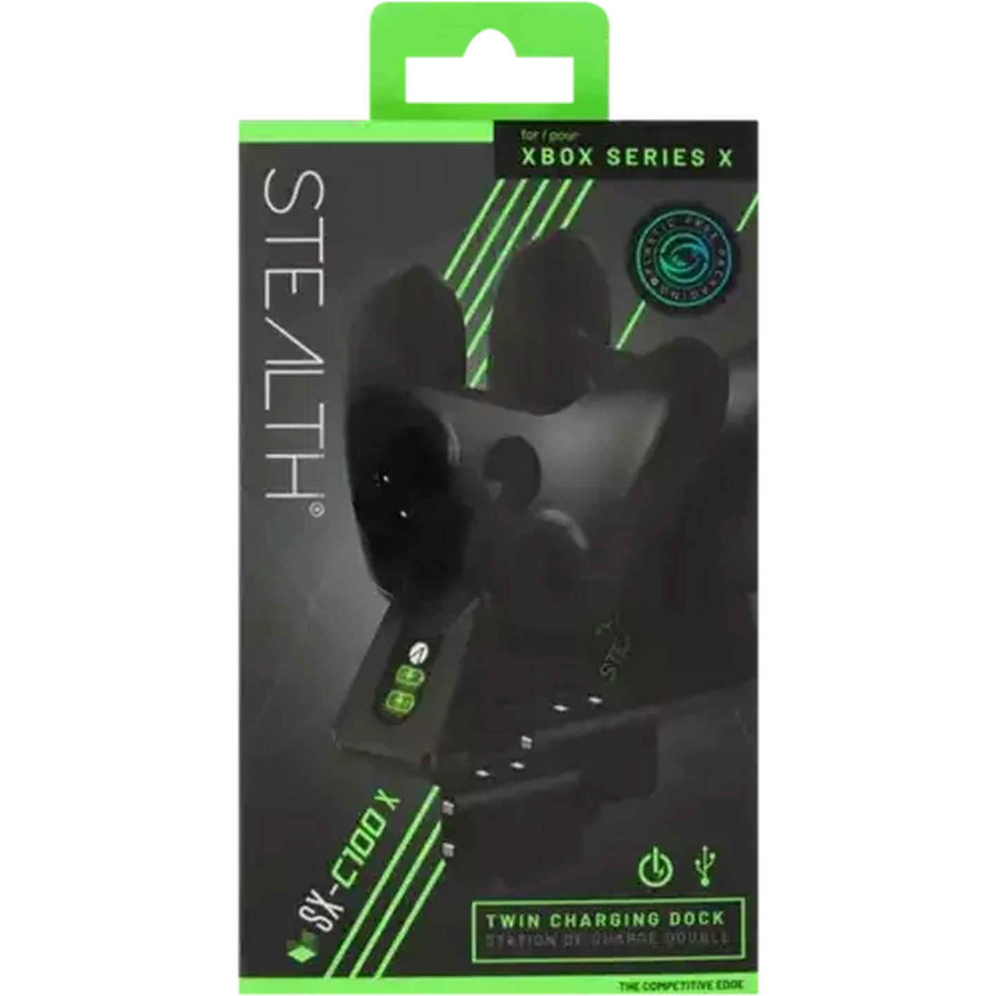 Image of Stealth BX-C100 V Black Twin Charging Dock For Xbox Series X/S