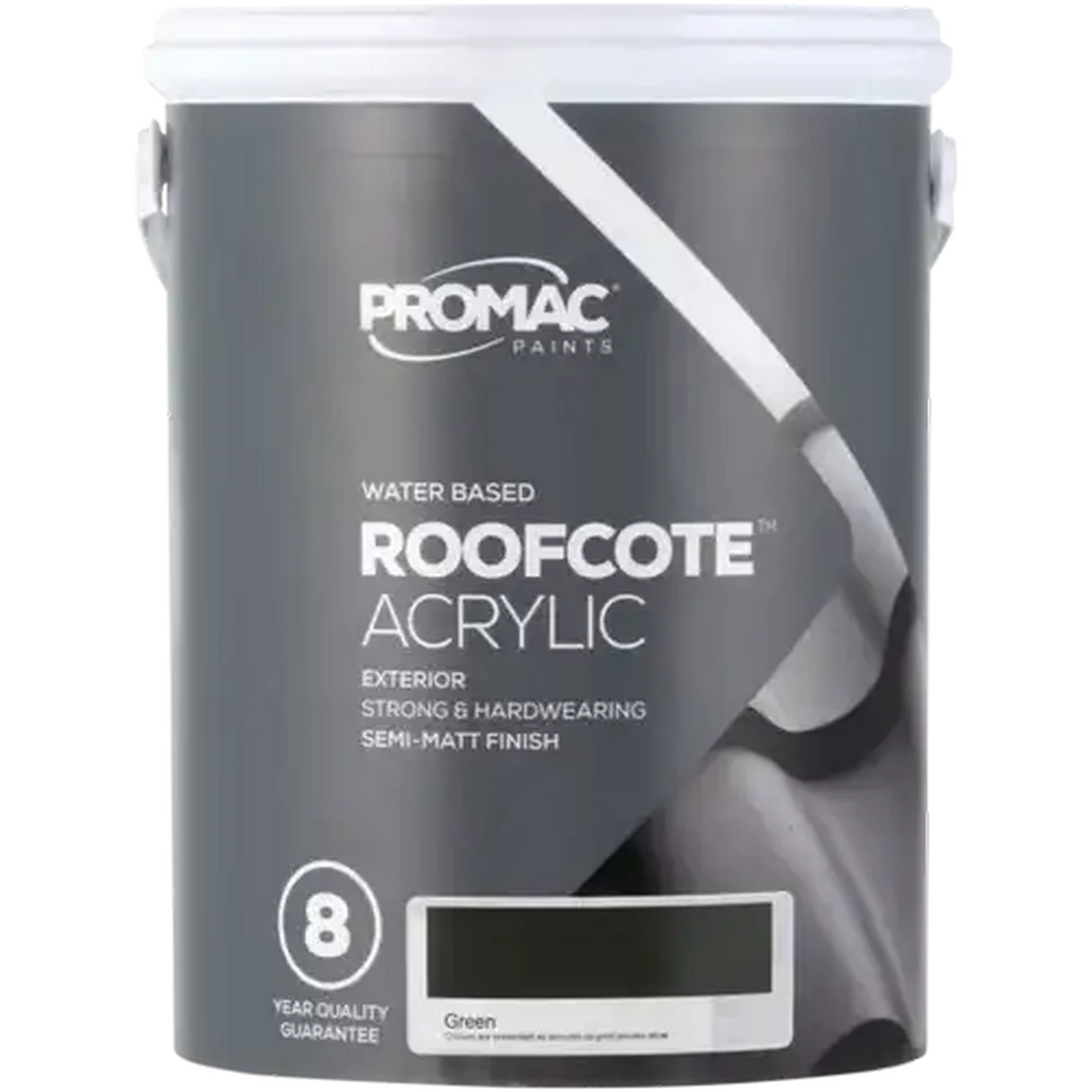 Image of Promac Paints Easycoat Roofcote Acrylic Green Paint 5L