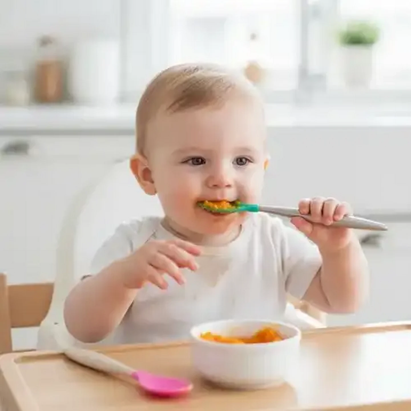 Image of Jolly Tots Soft Tip Spoon 3+ Months (Colour May Vary)