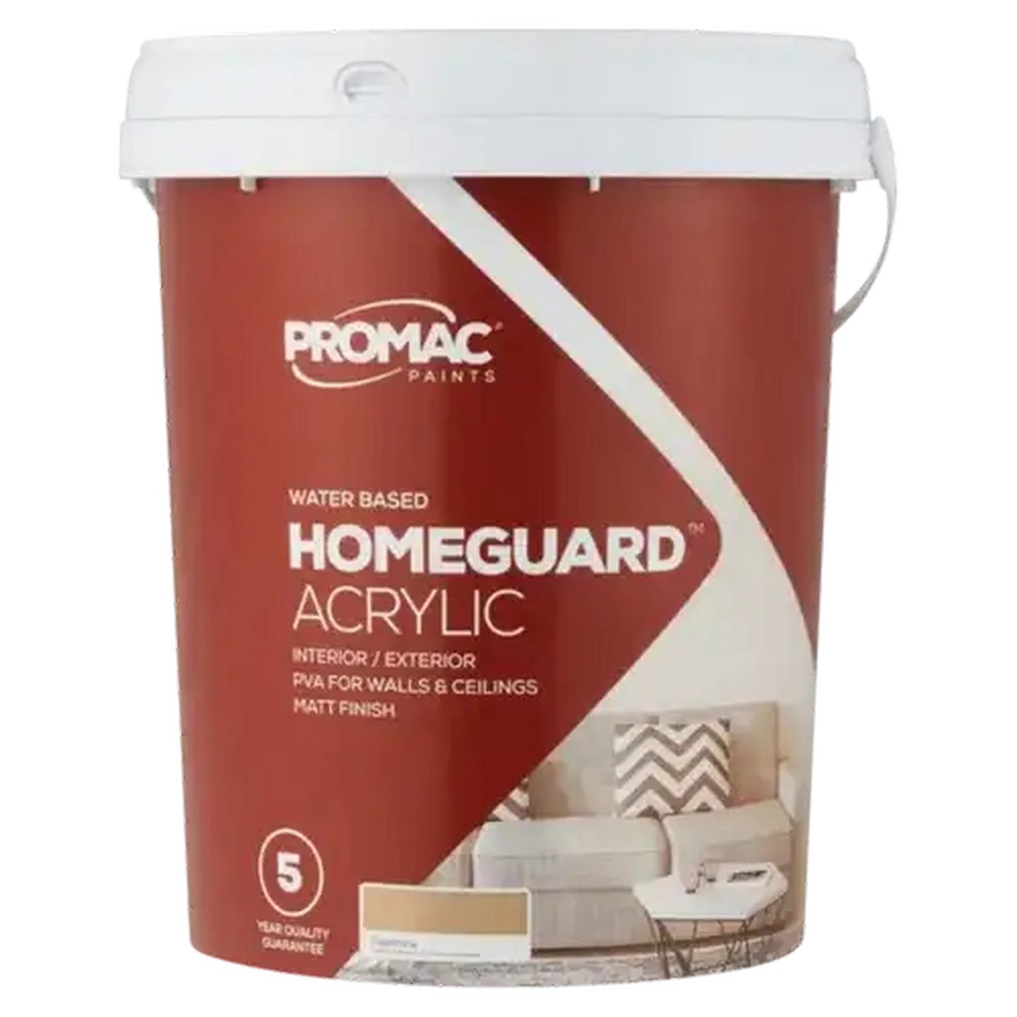 Image of Promac Paints Homeguard Acrylic Pashmina Paint 20L