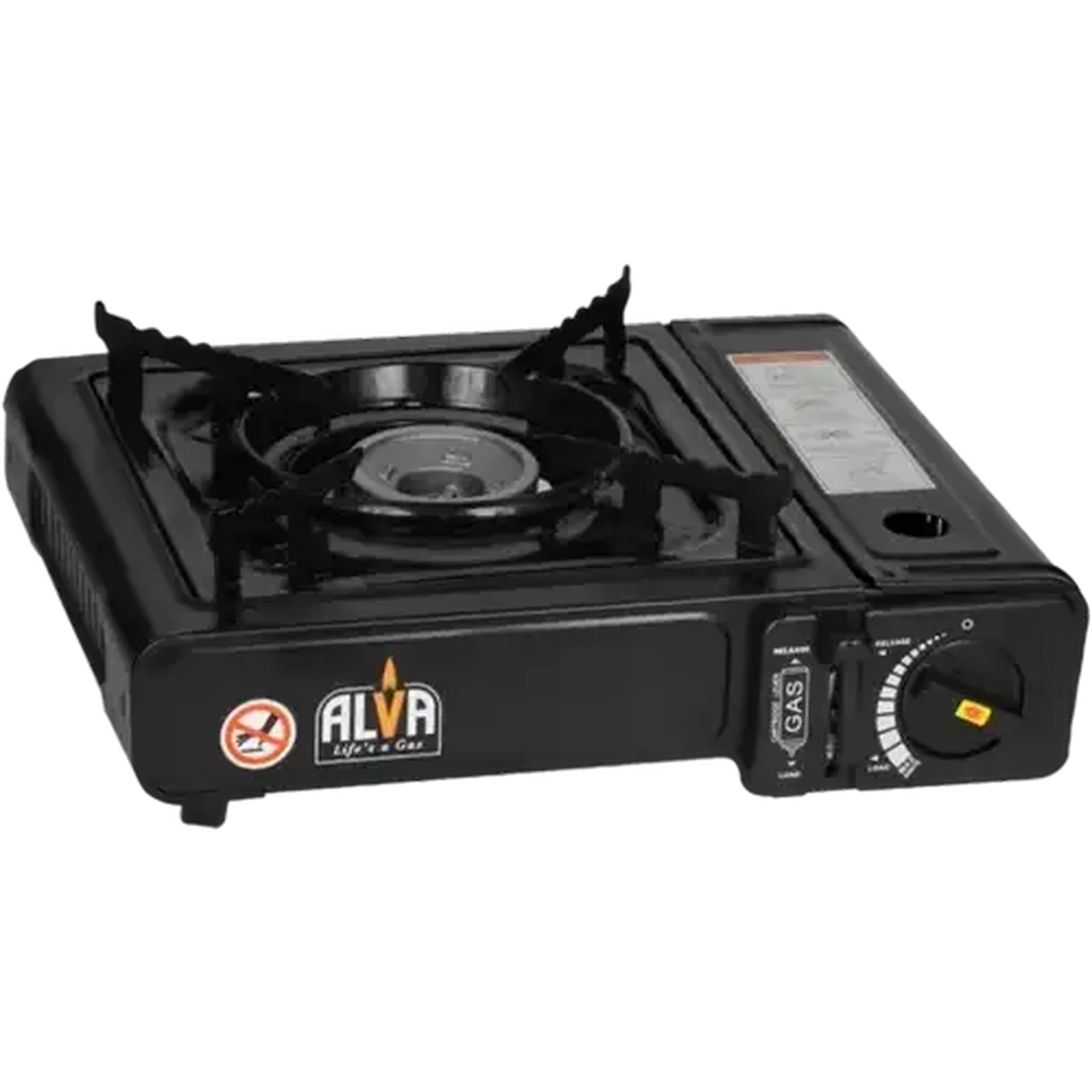 Image of Alva Black Single Burner Canister Stove