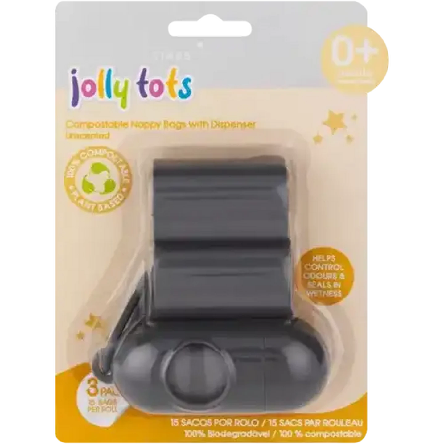 Checkers Sixty60 | Jolly Tots Compostable Nappy Bags With Dispenser
