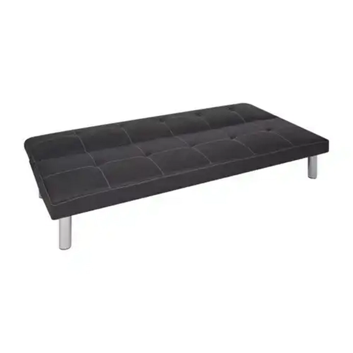Image of Quality Black PVC Sofa 178 x 68cm