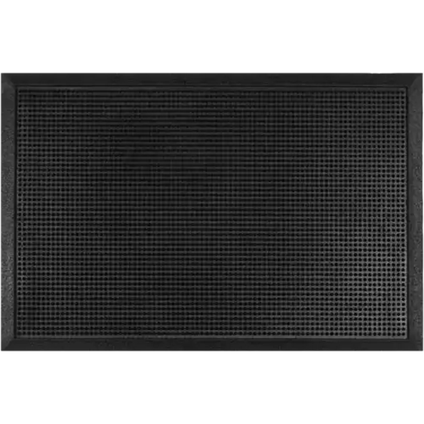 Image of Hometex Rubber Brush Door Mat 450 x 750mm
