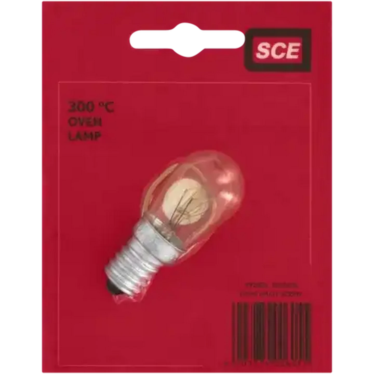 Image of SCE E14 Oven Lamp Small Edison Screw Globe 15W