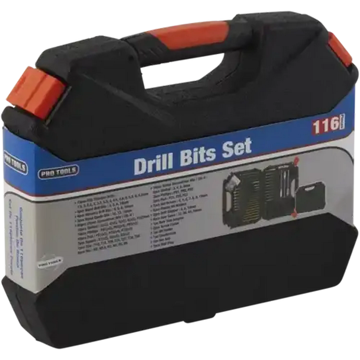 Image of Pro Tools Drill Bit Set 116 Piece