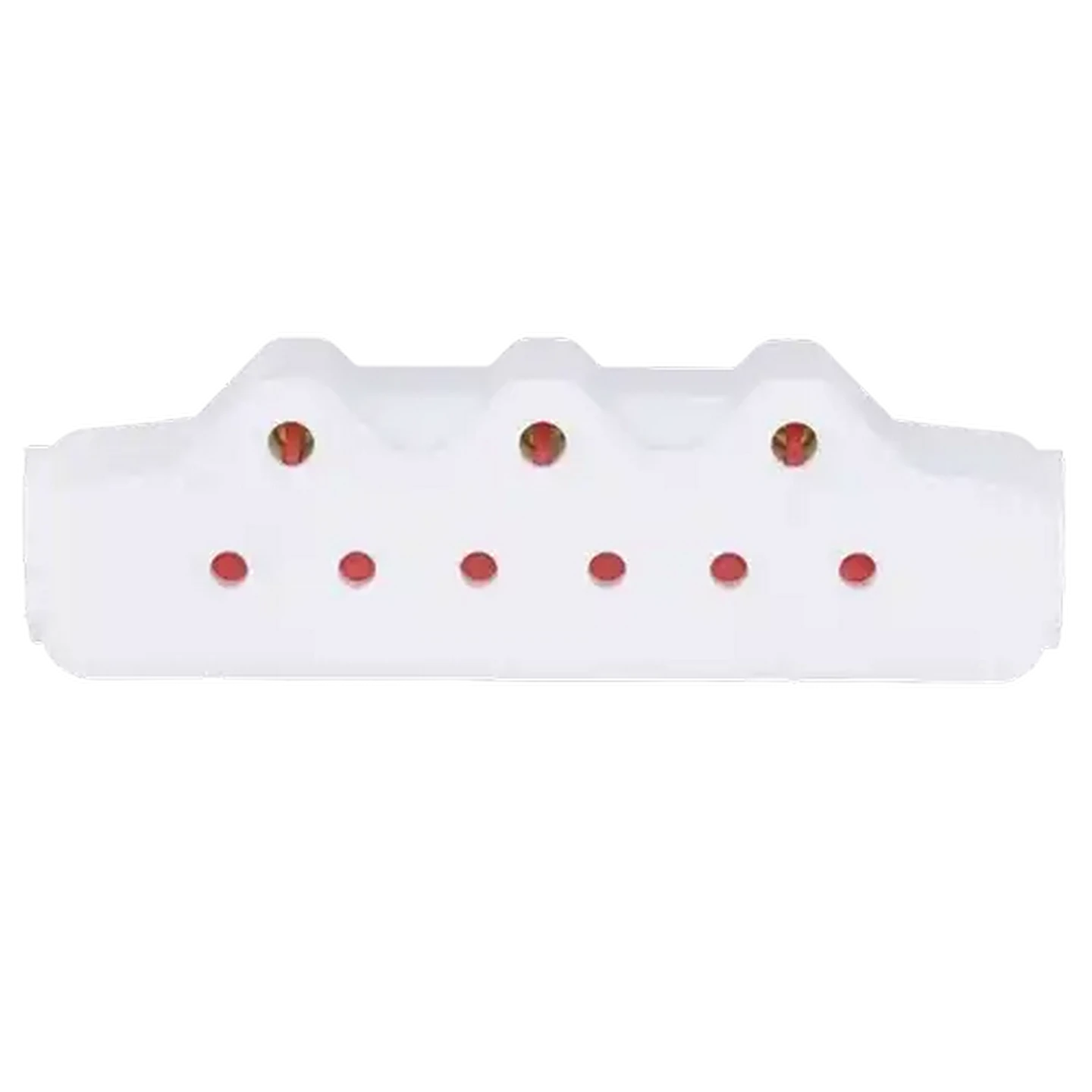 Image of SCE White 5 Way Adaptor 16A