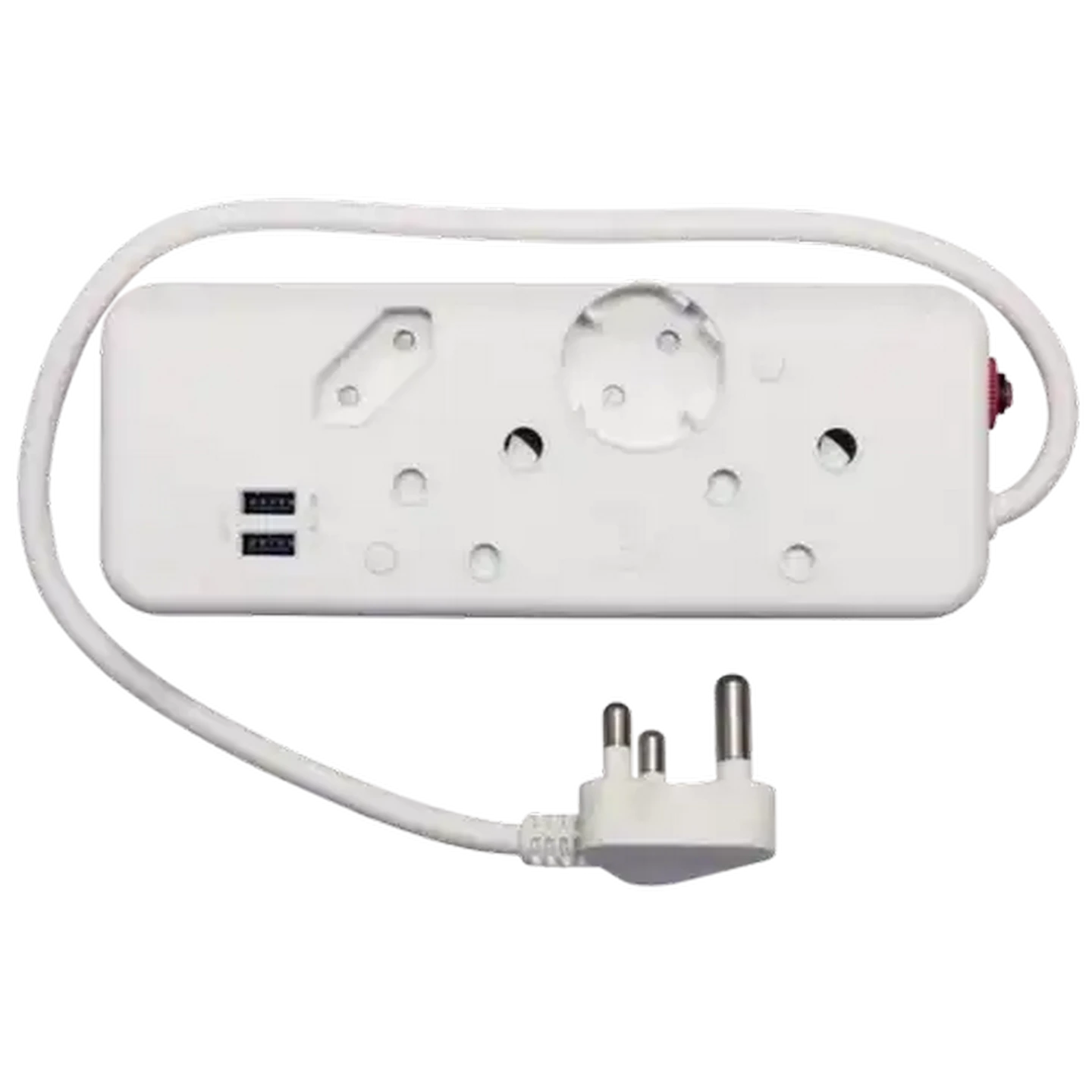 Image of ELLIES FEMUSB4 4-Way Multiplug With 2 USB Ports