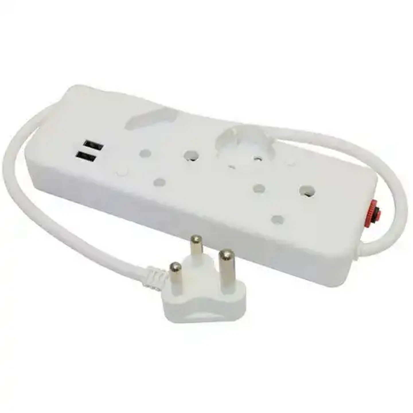 Image of ELLIES FEMUSB4 4-Way Multiplug With 2 USB Ports