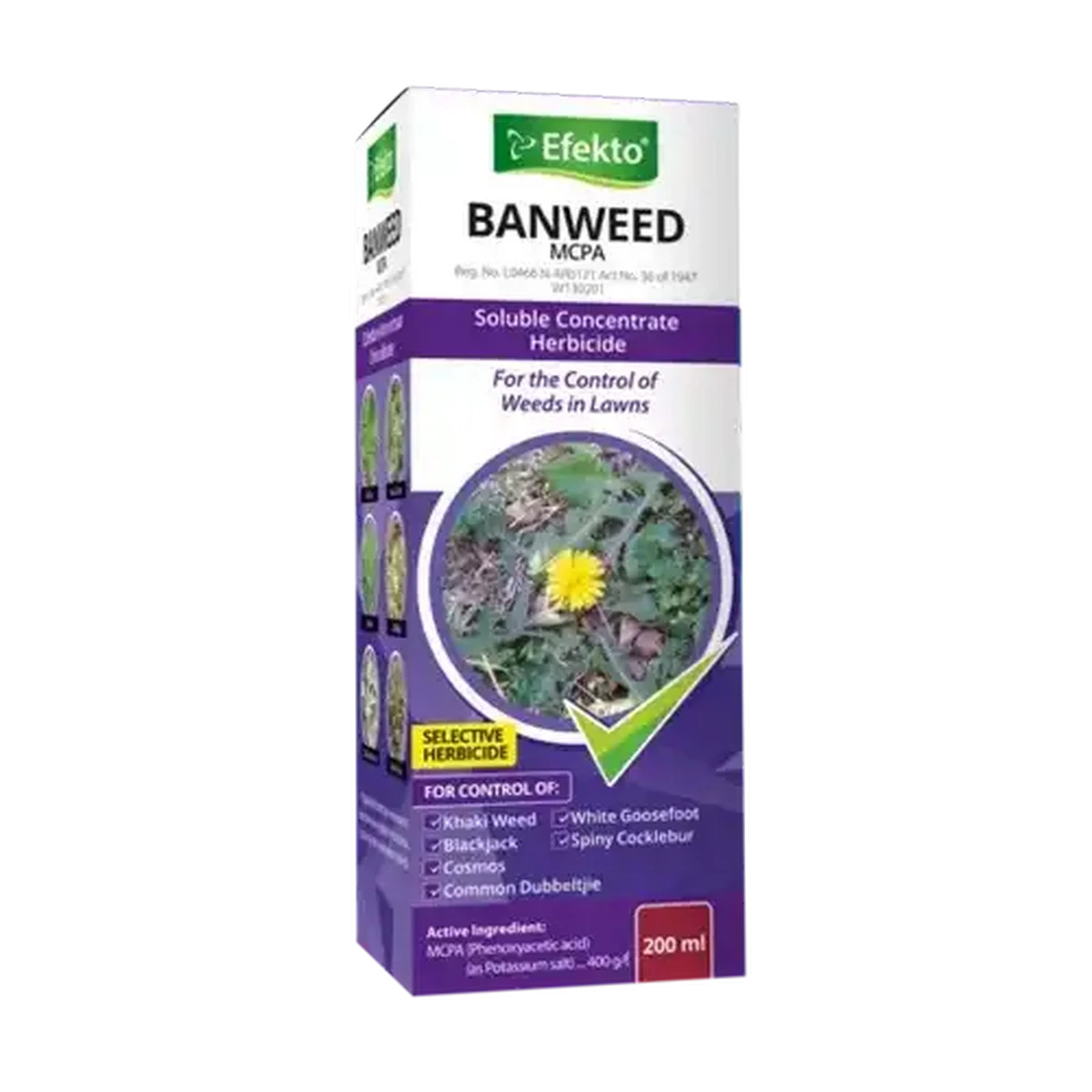 Checkers Sixty60 | Efekto Banweed MCPA Soluble Concentrate Herbicide 200ml