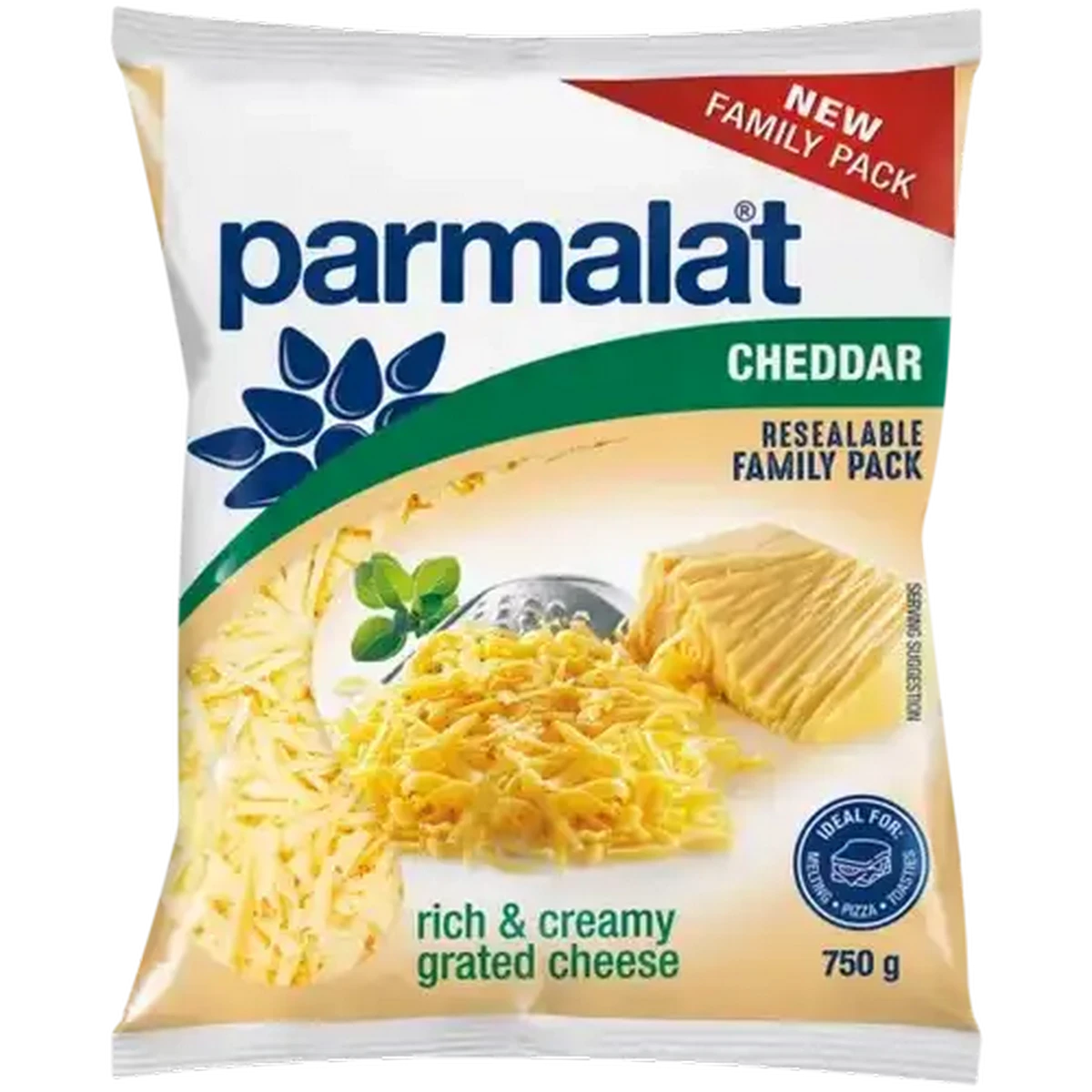 チャーチ GRINDALE 60G 133ラスト Checkers Sixty60 | Parmalat Grated Cheddar Cheese 750g