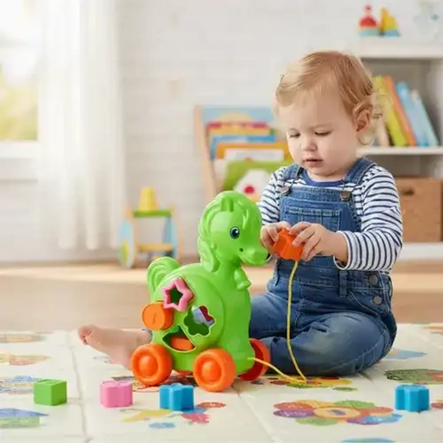 Image of Jolly Tots Animal Shape Sorter 18 Months +